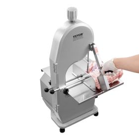 VEVOR 1800W Commercial Electric Meat Bandsaw Stainless Steel Bone Sawing Machine